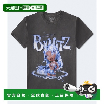 自营Aeropostale Bratz Broken Chain Relaxed Graphic Tee - bla