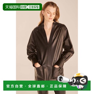 自营rebecca taylor素食主义者束腰连衣裙-黑色 美国奥莱直发