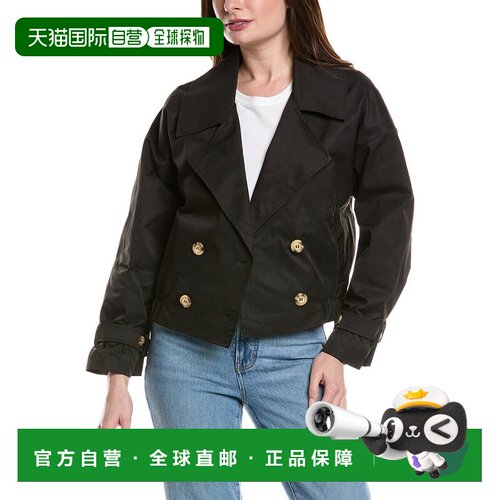 自营NOIZE安吉风衣-黑色 美国奥莱直发