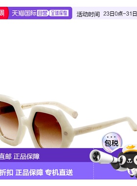 自营Philipp Plein Women's 53 mm White Sunglasses - ivory 美