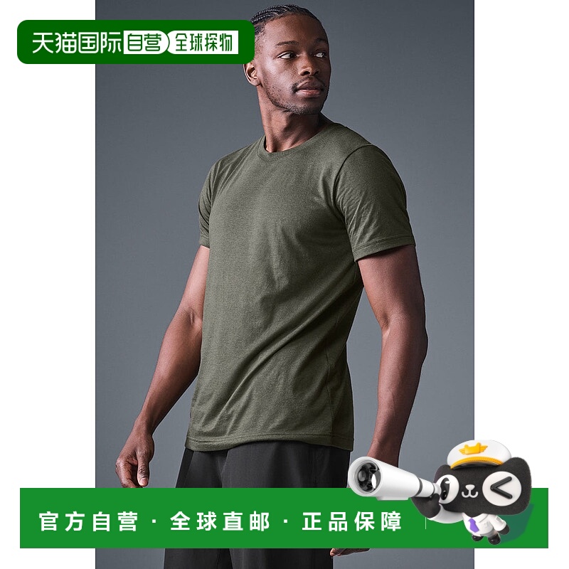 美国直邮AloYoga X Triumph男士圆领短袖T恤M1257R