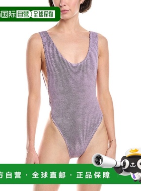 自营 bond-eye swim邦德眼游泳戒指Alicia One Piece-紫色 美国奥