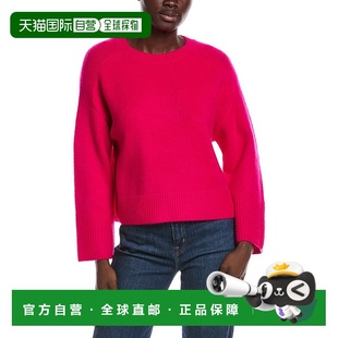Wide Raglan Sleeve Sweater 美国奥莱 自营Vince pink Camuto