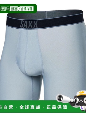 自营SAXX Underwear Men's Liner Gray DropTemp Elastic Waist B