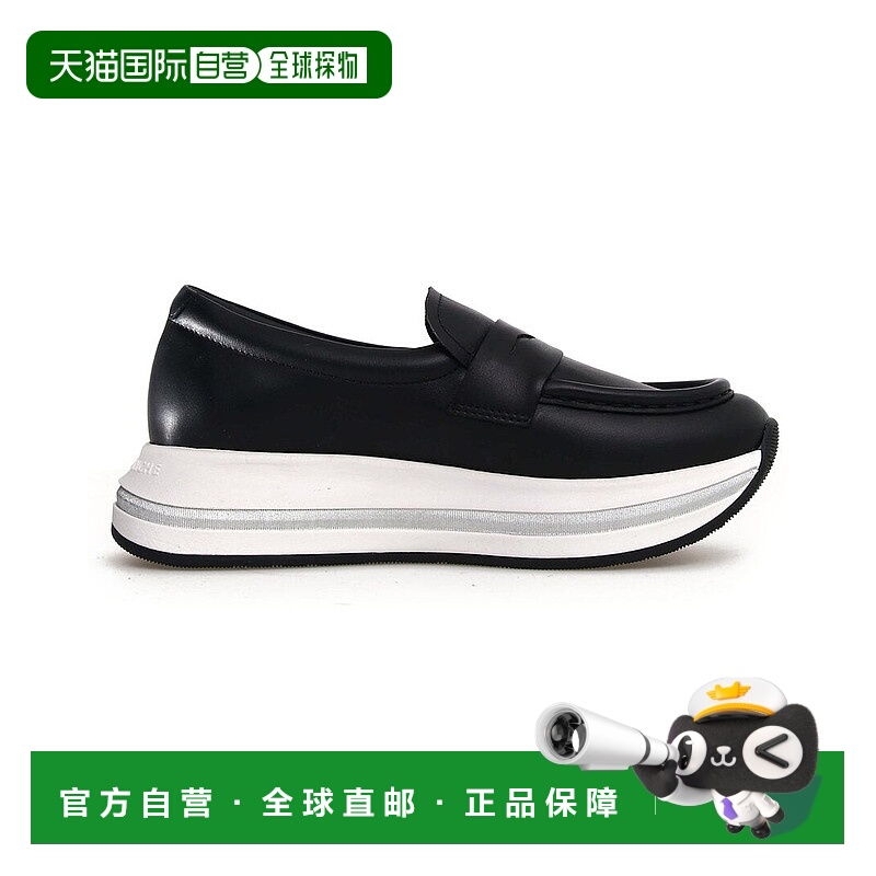 自营VOILE BLANCHE快乐皮乐福鞋-黑色 美国奥莱直发