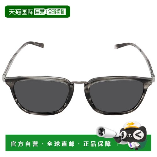 自营Salvatore Ferragamo灰色方形男士太阳镜SF910S 003 54-蓝色