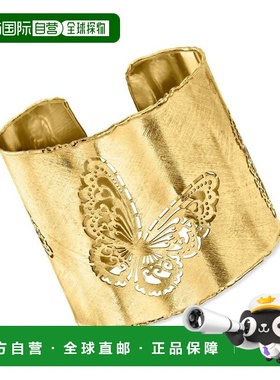 自营Ross-Simons Italian 18kt Gold Over Sterling Openwork But