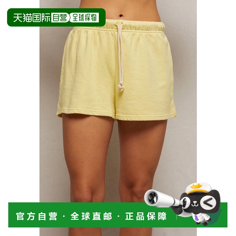 自营perfectwhiteteeLayla French Terry Sweat Shorts In Banana