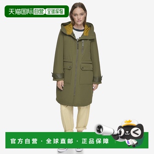 哑光外壳和人造皮革细 自营 Gemas轻质派克大衣 Marc女式 Andrew