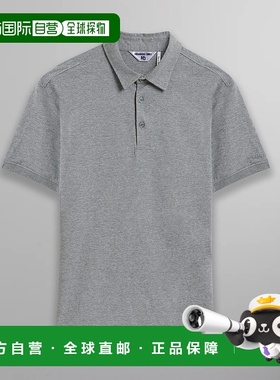 自营 members only女士大号 Polo 衫 - 灰色 美国奥莱直发女装