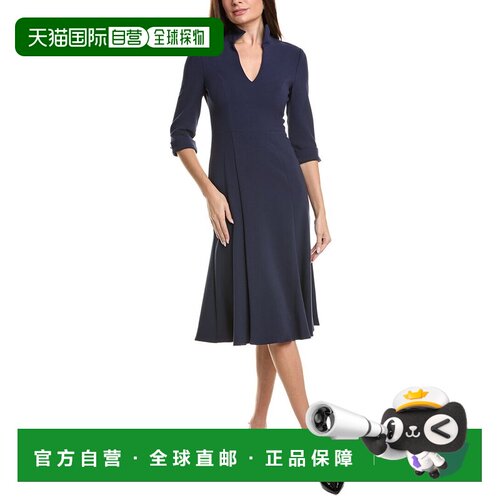 自营Black Halo Kensington Sheath Dress - blue 美国奥莱直发