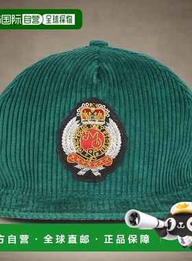 自营members only灯芯绒棒球帽-会员专用帽徽-绿色 美国奥莱直发