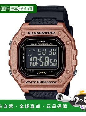 自营Casio Men’s Bronze Digital Sport Watch with Black Strap