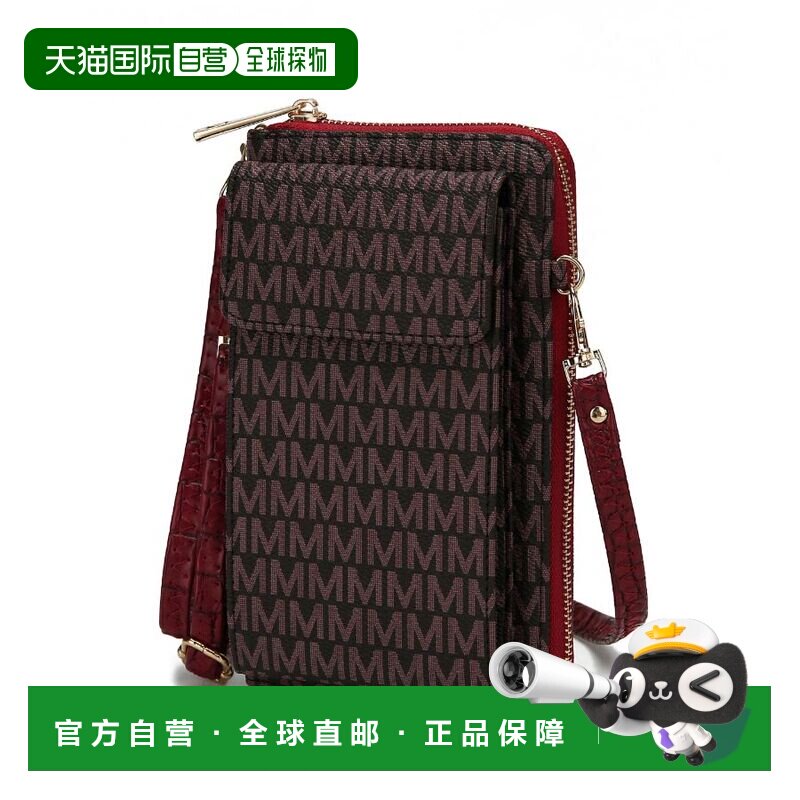 自营mia k collectionMala 手机钱包斜挎包 - 红色 美国奥莱直发