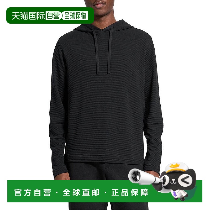 1h可退 【美国直邮】theory 男士 帽衫运动夹克衫