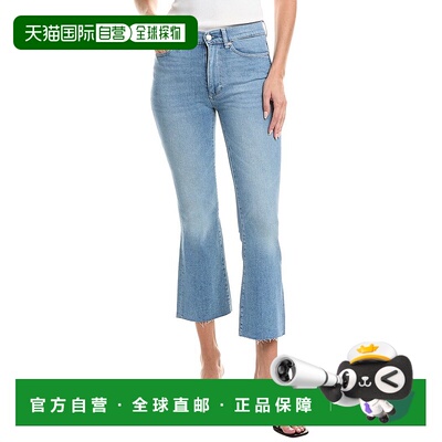 自营DL1961 Bridget East Port Crop Bootcut Jean - blue 美国奥