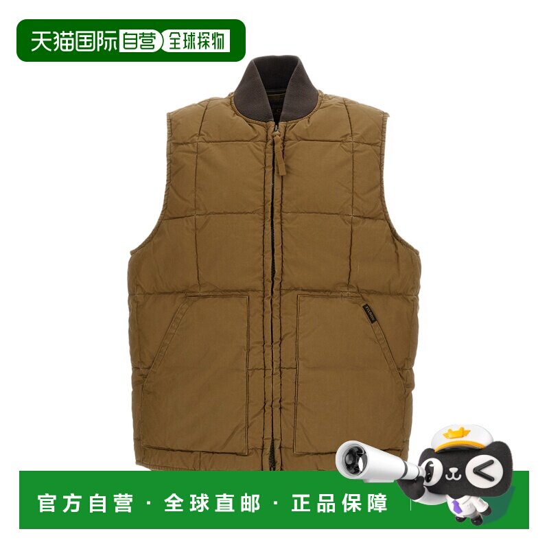 自营filson棕色传统复古水洗棉质背心-棕色 美国奥莱直发图片
