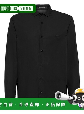 自营 philipp plein衬衫 Sugar Daddy Cut LS Tattoo - 黑色 美国