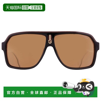 自营Carrera Brown Gold Mirror Navigator Unisex Sunglasses CA