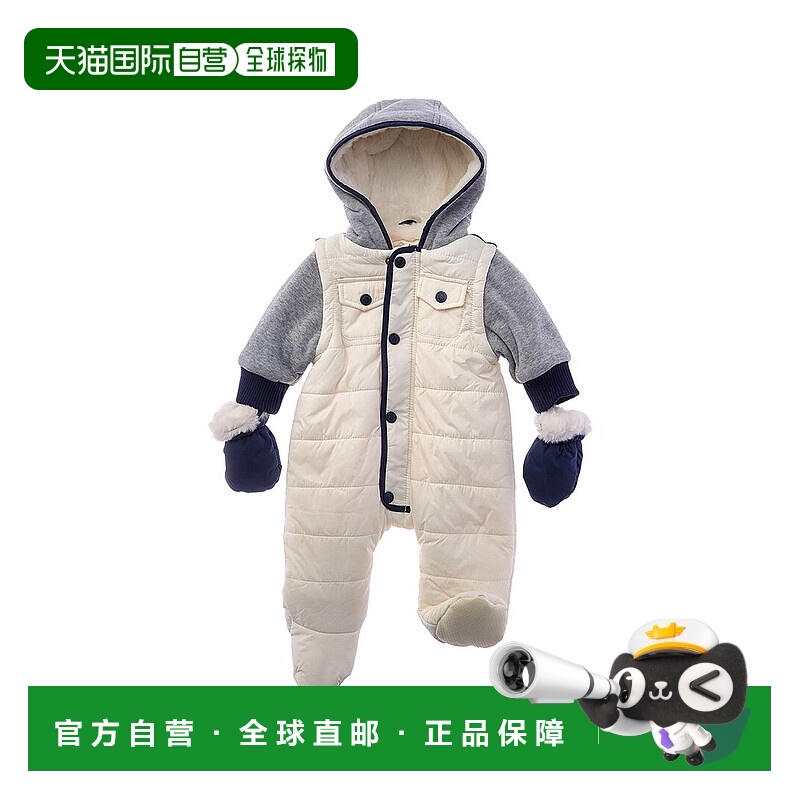 自营Urban Republic Mix Media Romper - white 美国奥莱直发