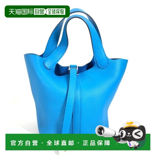 自营Hermes Taurillon Clemence Leather Handbag Tote Bag (Pre-