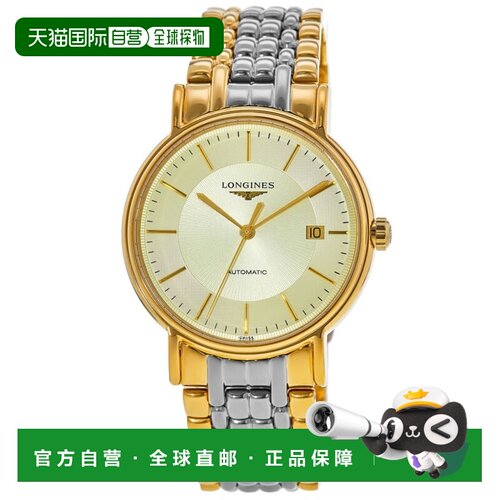 自营longines浪琴表La Grande Classique自动香槟表盘双色钢制男L