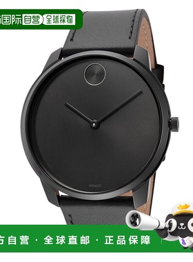自营Movado Men's Bold 42mm Quartz Watch - black 美国奥莱直发