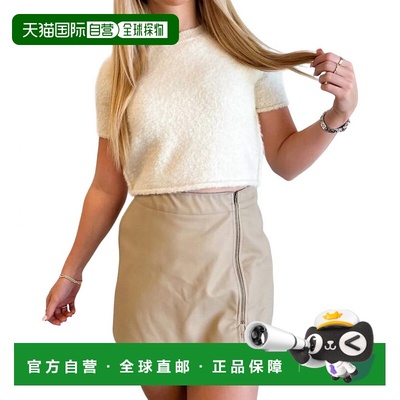 自营 mustard seed黄褐色皮革短裤 - tan 美国奥莱直发