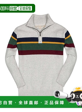 自营 hope & henryHope&Henry 1/2拉链毛衣-灰色 美国奥莱直发