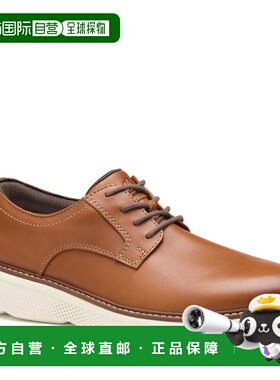 自营Johnston & Murphy Men's Colson Plain Toe Lace-Up Dress C
