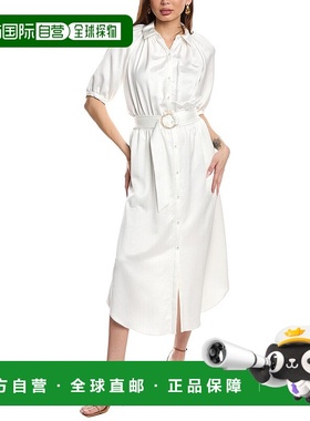 自营 Ramy Brook Janiyah 长裙 - 白色 美国奥莱直发连衣裙