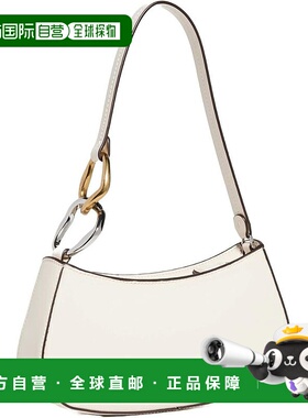 自营Staud Women's Ollie Leather Shoulder Bag, Cream - cream