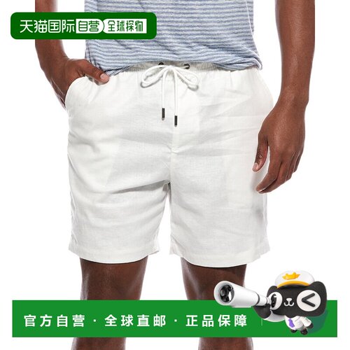 自营Onia Stretch Linen-Blend Short - White 美国奥莱直发短裤
