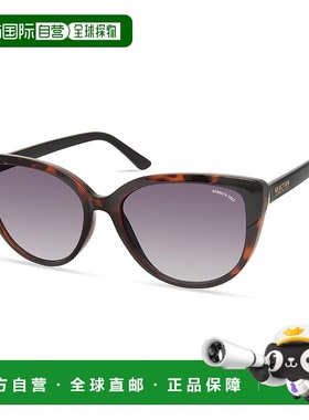 自营Kenneth Cole注射式女式太阳镜-黑色 美国奥莱直发