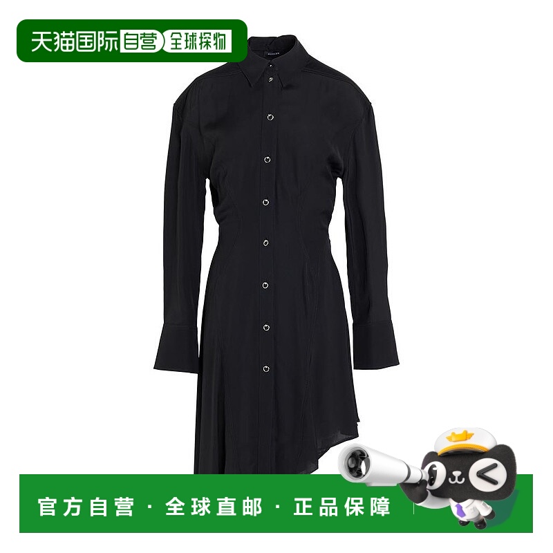 1h可退 【美国直邮】mugler 女士 连衣裙长袖衬衫裙