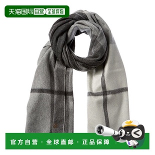 美国奥莱直发 灰色 自营Bruno Magli羊绒围巾