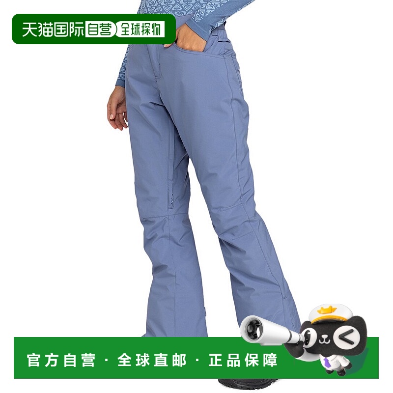 自营Roxy Backyard Snow Pant - blue 美国奥莱直发