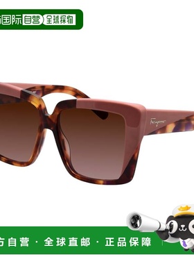 自营Salvatore Ferragamo  SF 1060S 641 55mm Womens Square Sun