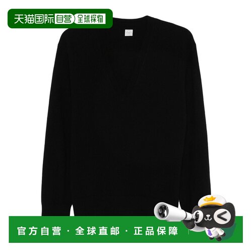 香港直邮TOTEME 套头衫 252WRT0521YA0016_BLACK001针织衫毛衣
