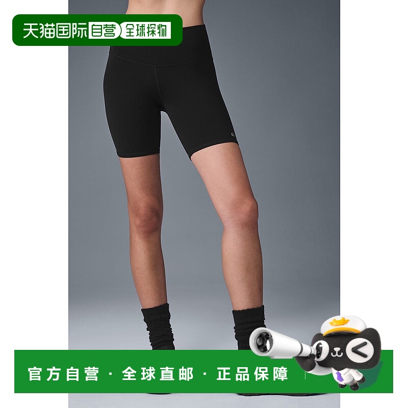 美国直邮AloYoga瑜伽Biker女士运动短裤W6145R