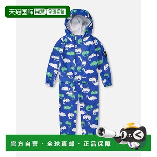 自营deux par deuxRain One-Piece in Polyurethane Blue Chamele