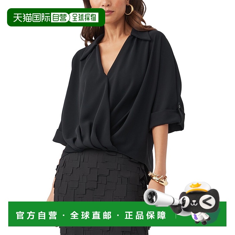 自营Trina Turk Otto 上衣 - 黑色 女装美国直发奥莱