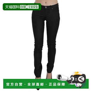 自营Costume Casual Skinny Women Waist Low National blue