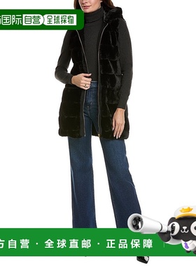 自营Via Spiga Vest - black 美国奥莱直发