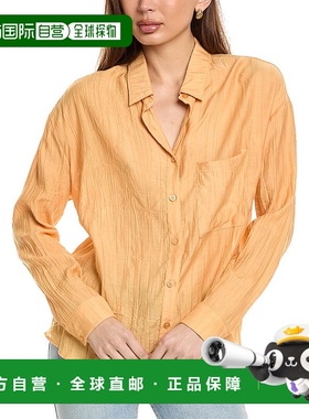 自营 sadie & sageSage Clementine Crush镂空衬衫-橙色 美国奥莱