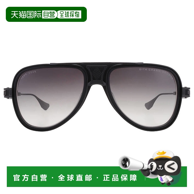 自营Dita GRAND-DECADE Grey Gradient Pilot Unisex Sunglasses