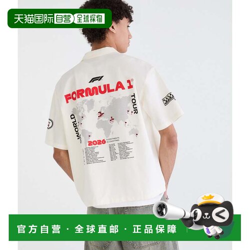 自营Aeropostale Formula 1 World Tour 2026 Boxy Mechanic Shir