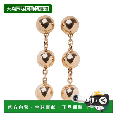 自营Carolina Herrera CZ Triple Ball Drop Earrings - pattern