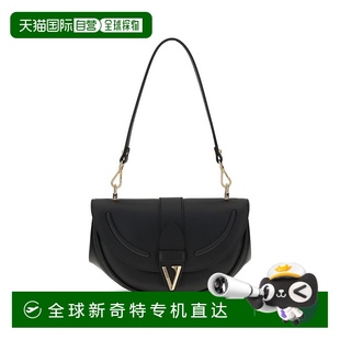 自營 美國奧萊直發(fā) 黑色 Versace中號Virtus單肩包
