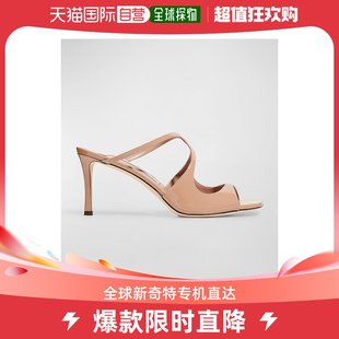 美国直邮 jimmy choo 真皮凉鞋 女士 拖鞋